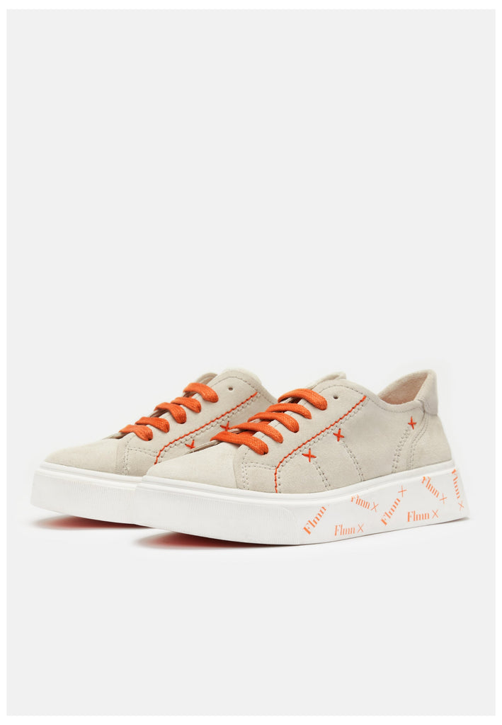 FELMINI Sneaker Leder Beige/Grau