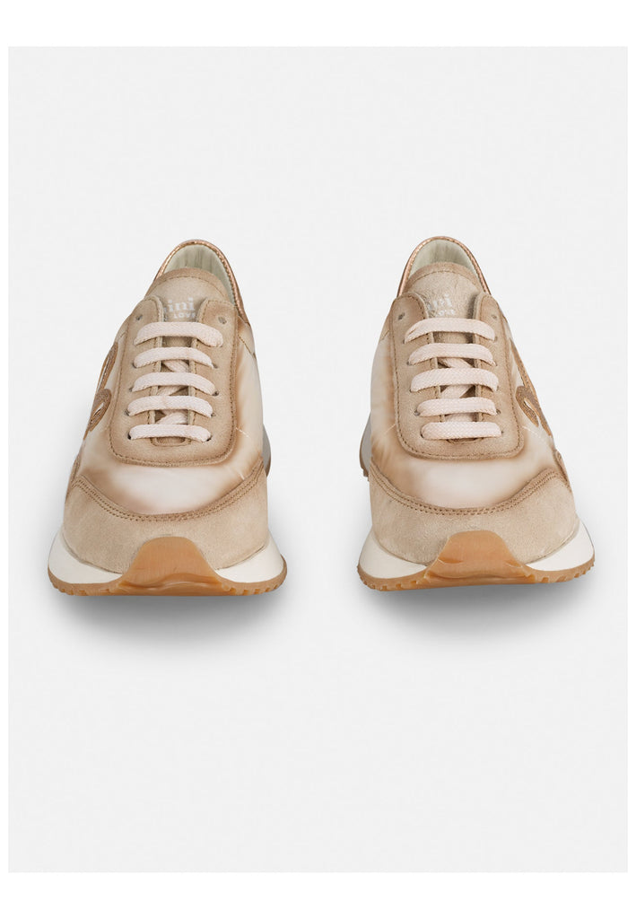 FELMINI Sneaker Leder/Textil Beige