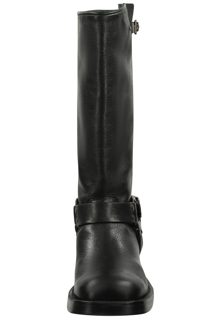 FELMINI Stiefel Glattleder Schwarz