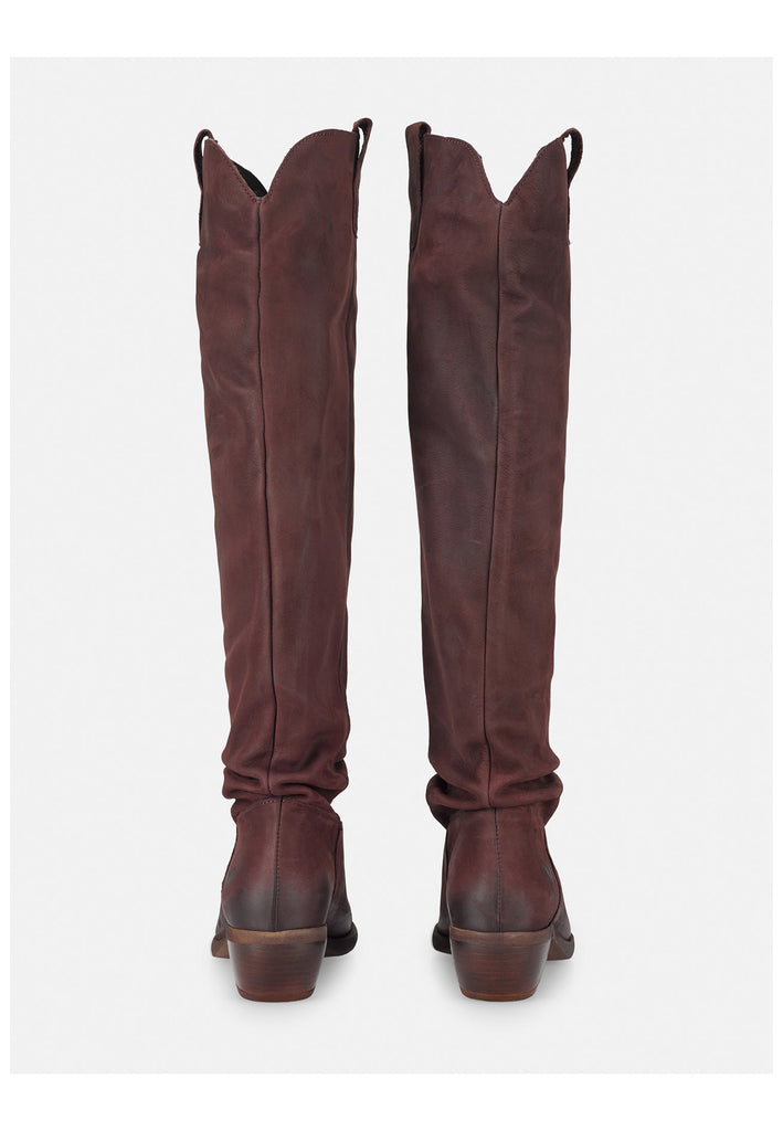 FELMINI Stiefel Leder Beige