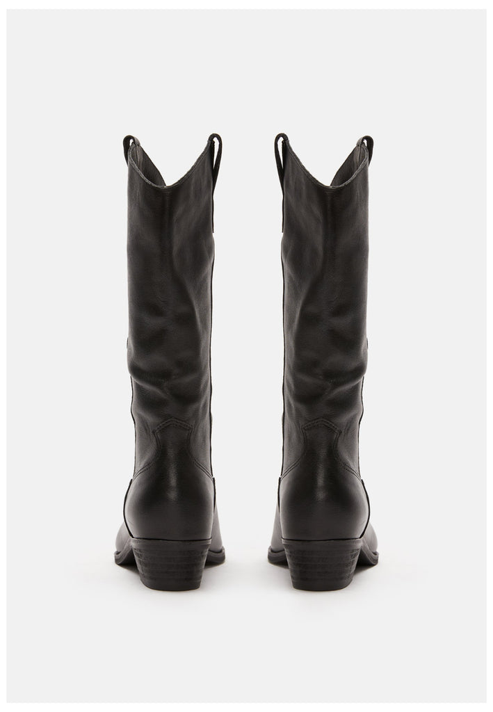 FELMINI Stiefel Leder Black