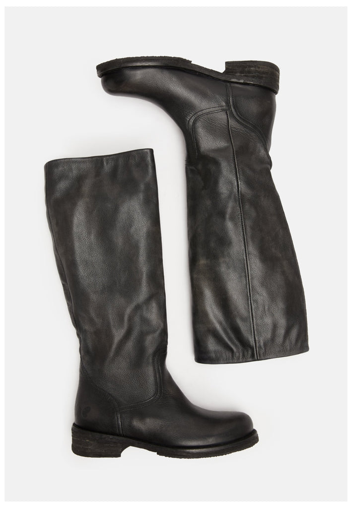 FELMINI Stiefel Leder Black