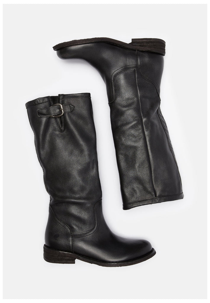 FELMINI Stiefel Leder Black