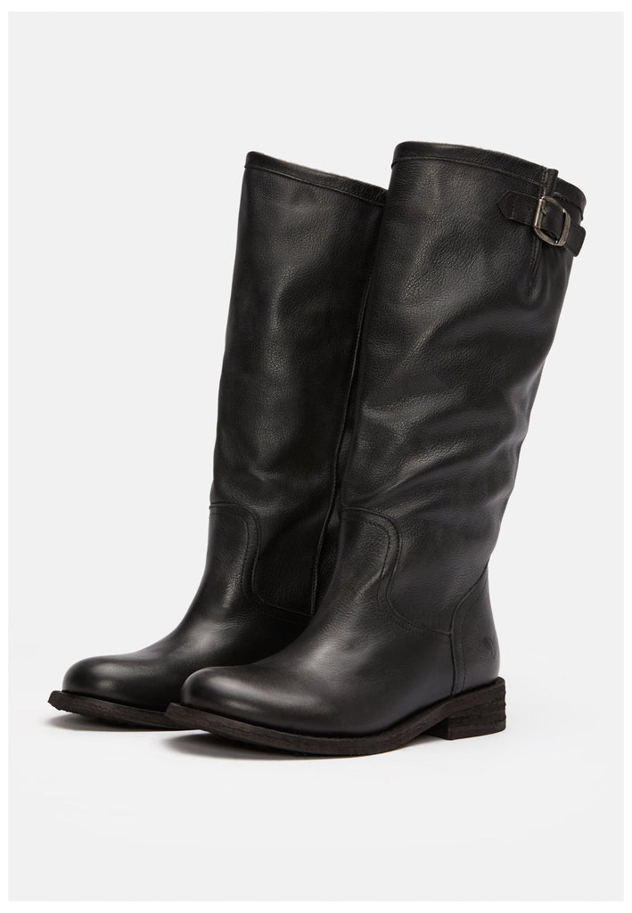 FELMINI Stiefel Leder Black