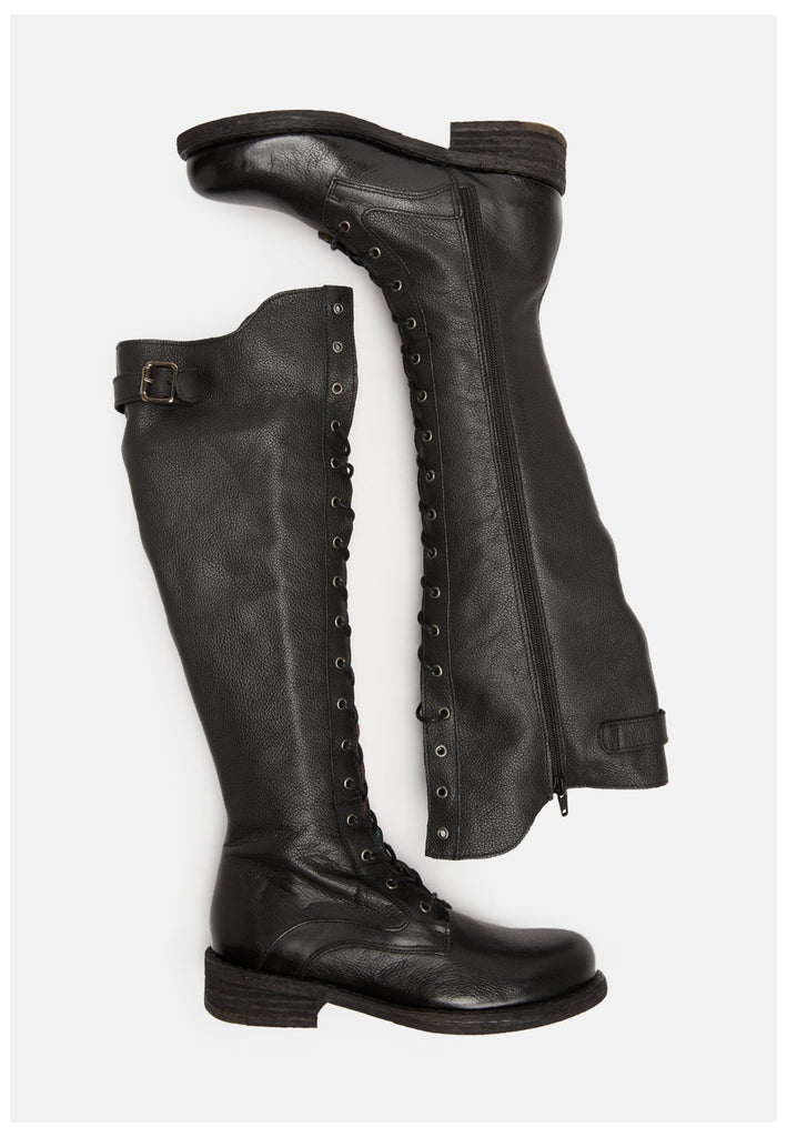 FELMINI Stiefel Leder Black