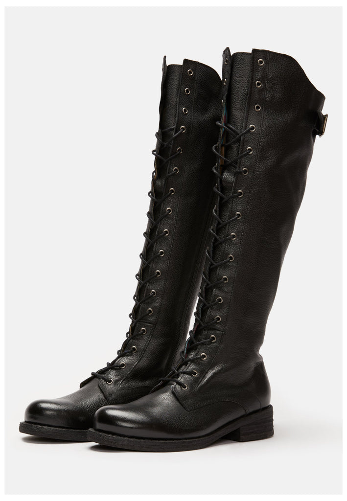 FELMINI Stiefel Leder Black