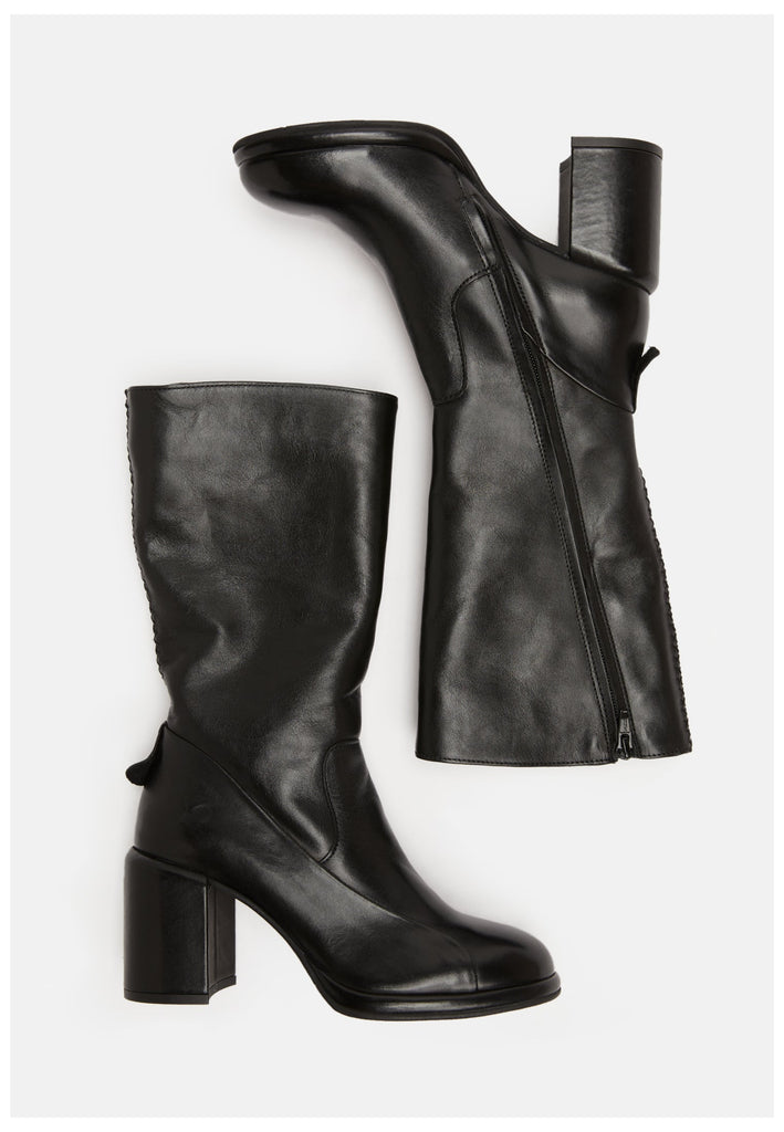 FELMINI Stiefel Leder Black