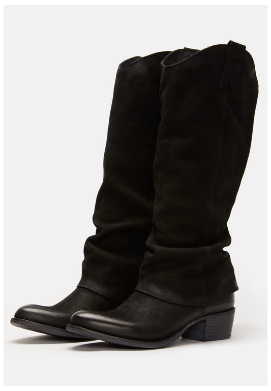 FELMINI Stiefel Leder Black