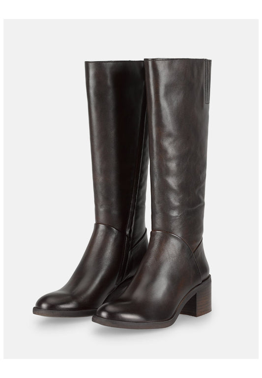 FELMINI Stiefel Leder Braun