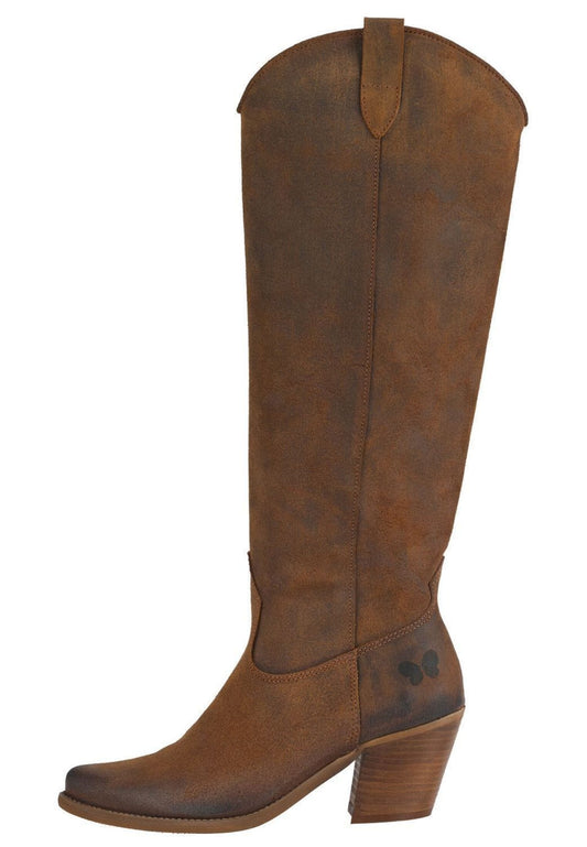 FELMINI Stiefel Leder Braun