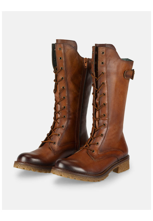 FELMINI Stiefel Leder Braun