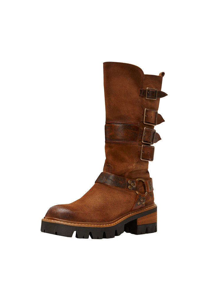 FELMINI Stiefel Leder Cognac