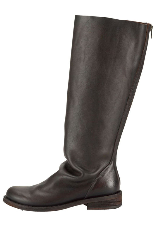 FELMINI Stiefel Leder Dunkelbraun