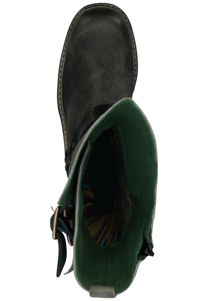 FELMINI Stiefel Leder Dunkelgrau