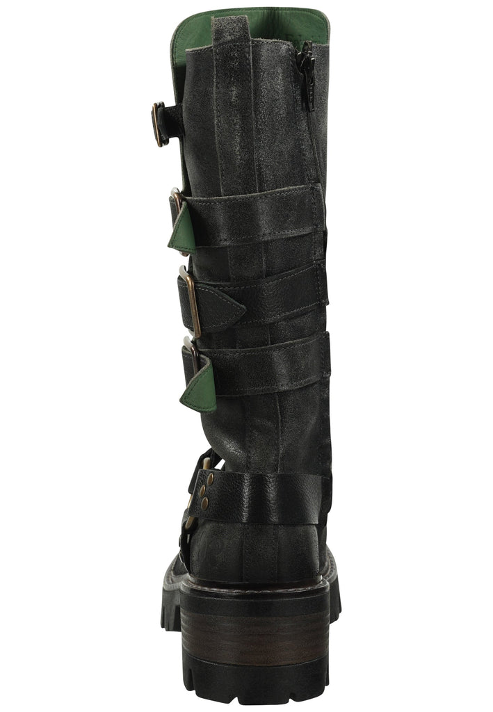 FELMINI Stiefel Leder Dunkelgrau