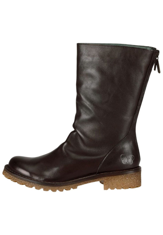 FELMINI Stiefel Leder Dunkelrot