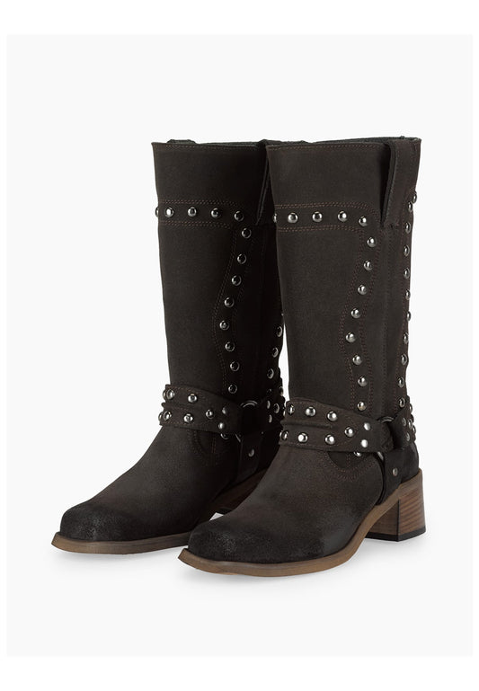 FELMINI Stiefel Leder Espresso