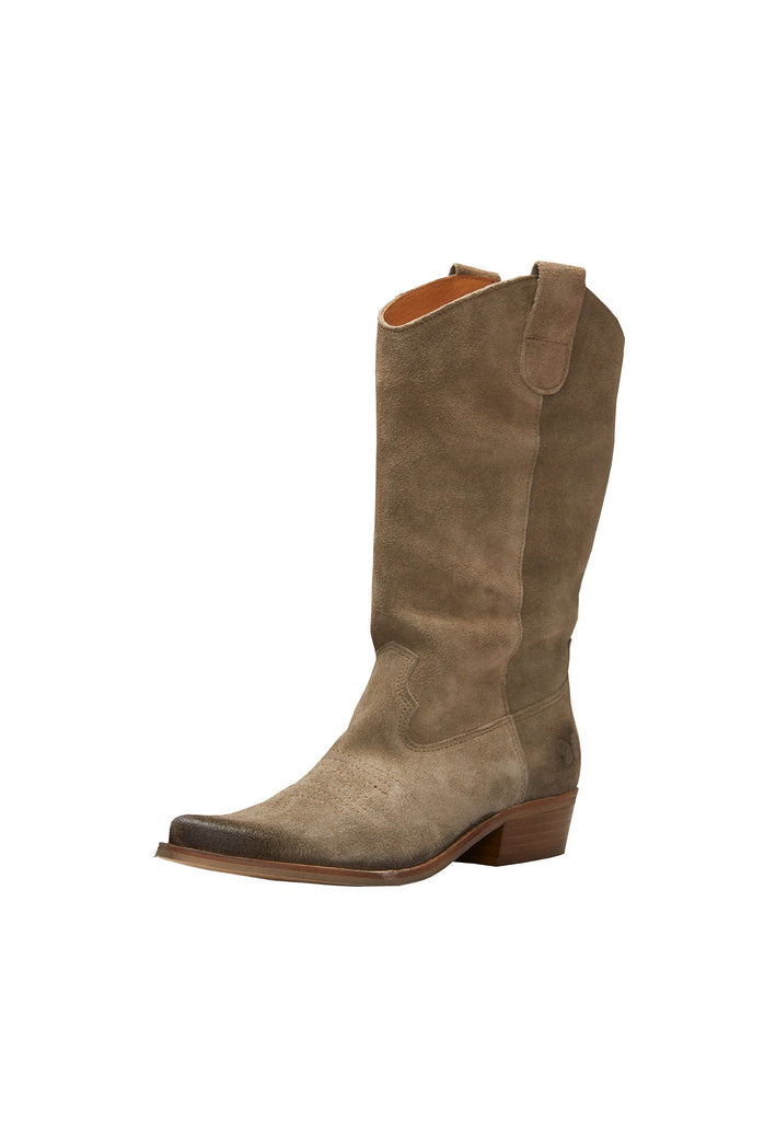 FELMINI Stiefel Leder Grau