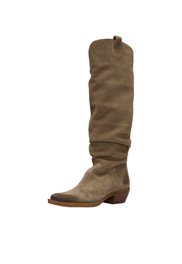 FELMINI Stiefel Leder Grau