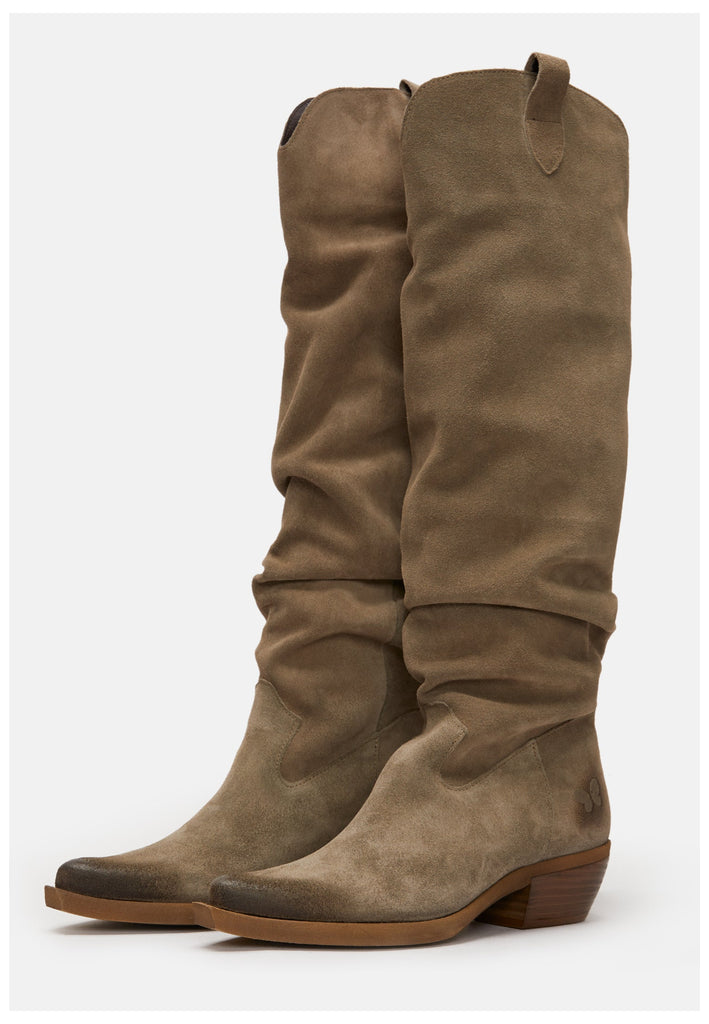 FELMINI Stiefel Leder Grau