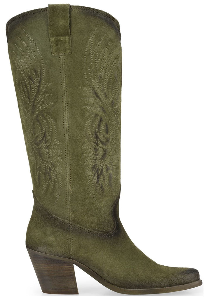 FELMINI Stiefel Leder Green
