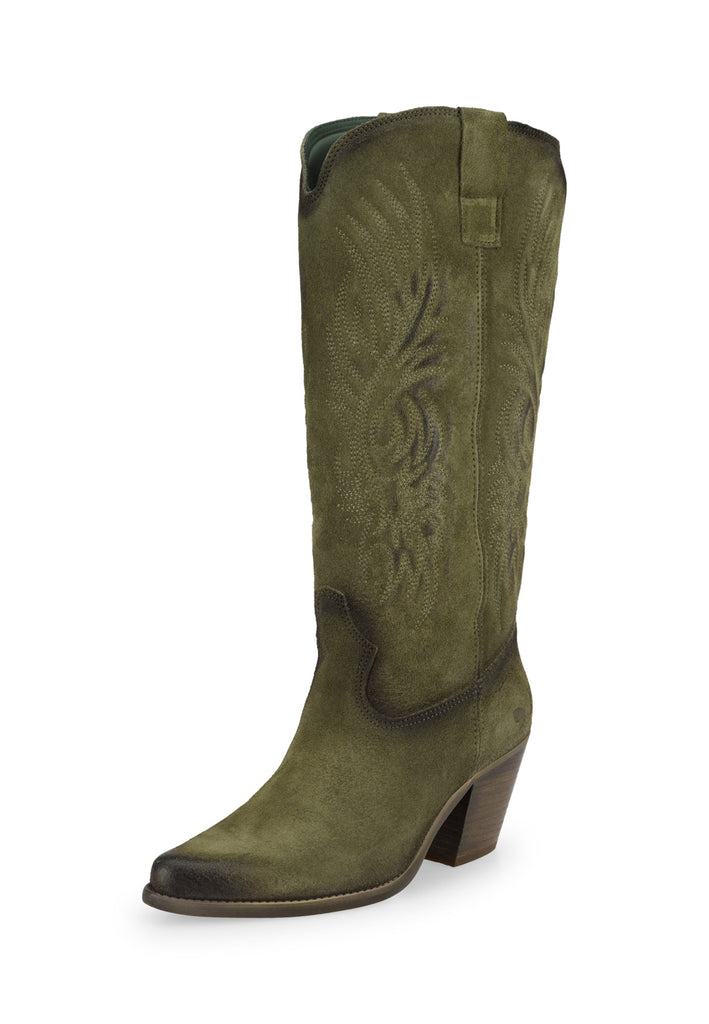 FELMINI Stiefel Leder Green