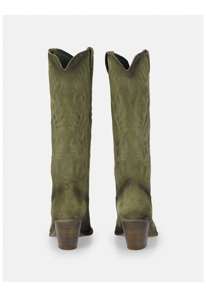 FELMINI Stiefel Leder Green