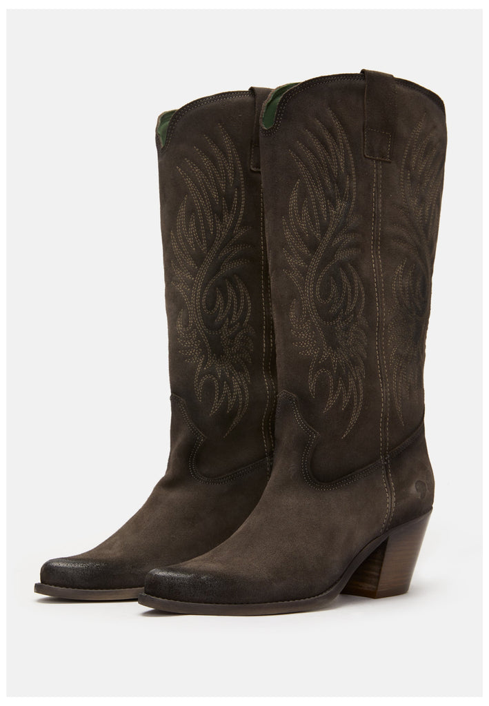 FELMINI Stiefel Leder Grey