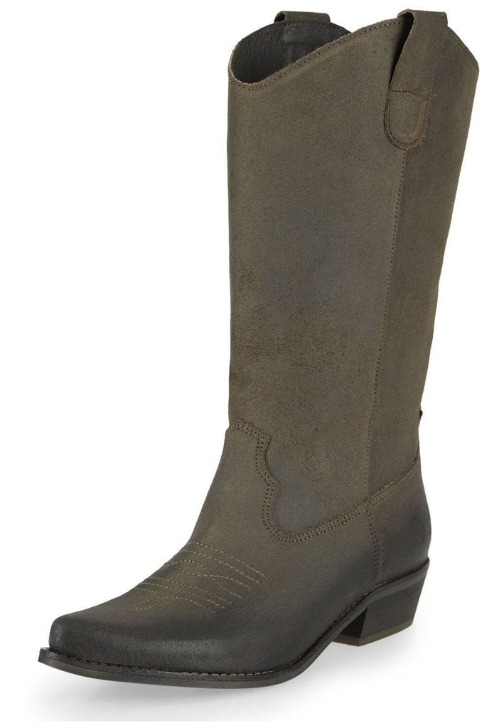 FELMINI Stiefel Leder Grün
