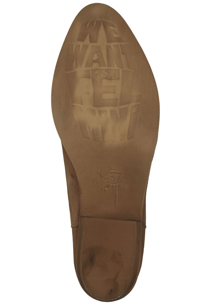 FELMINI Stiefel Leder Hellbraun