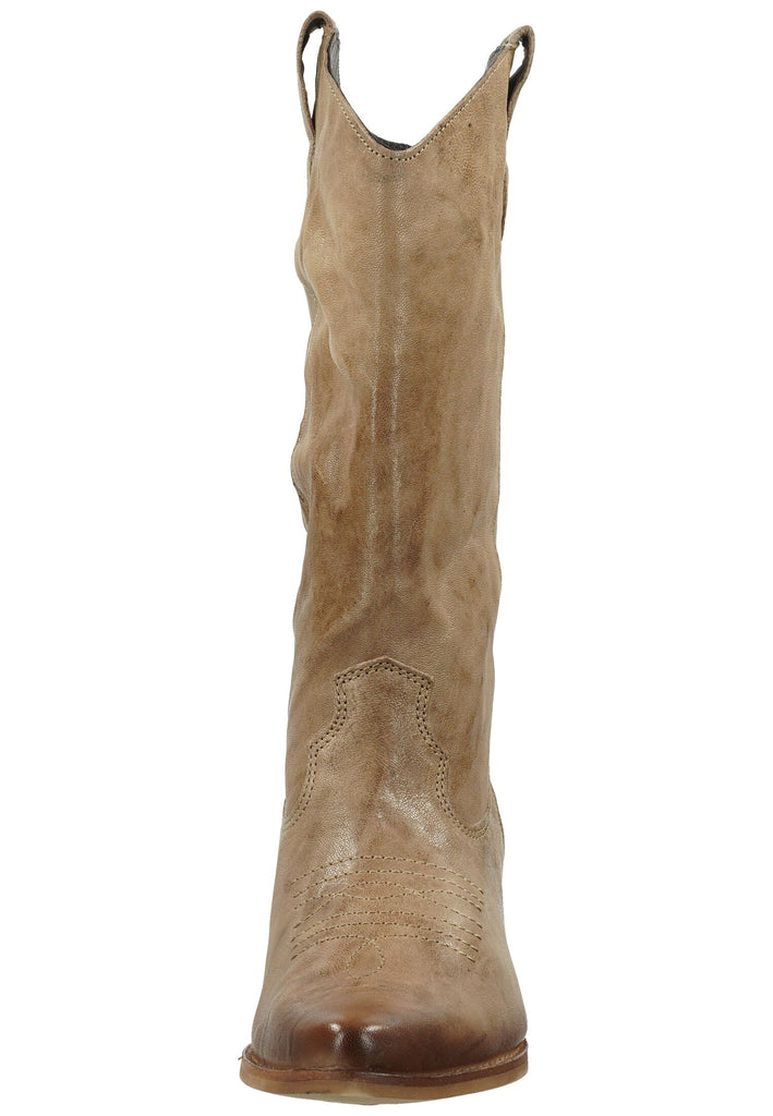 FELMINI Stiefel Leder Hellbraun