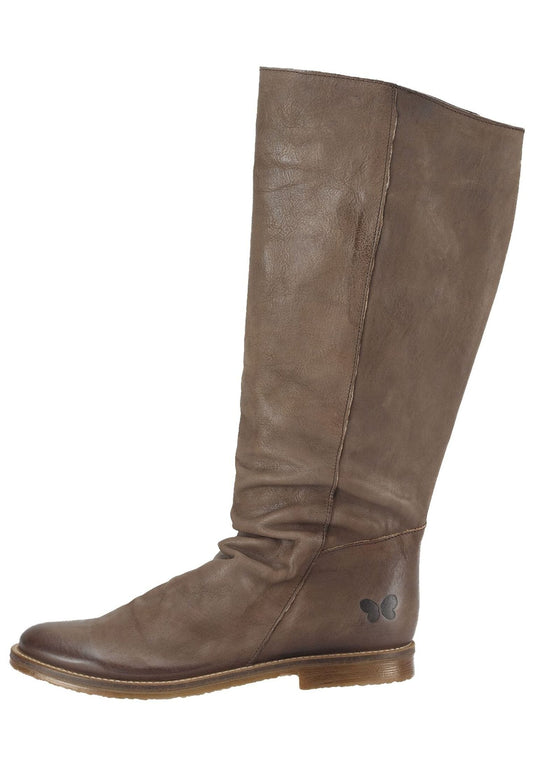 FELMINI Stiefel Leder Hellbraun