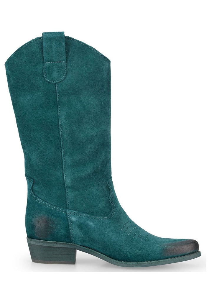 FELMINI Stiefel Leder Petrol