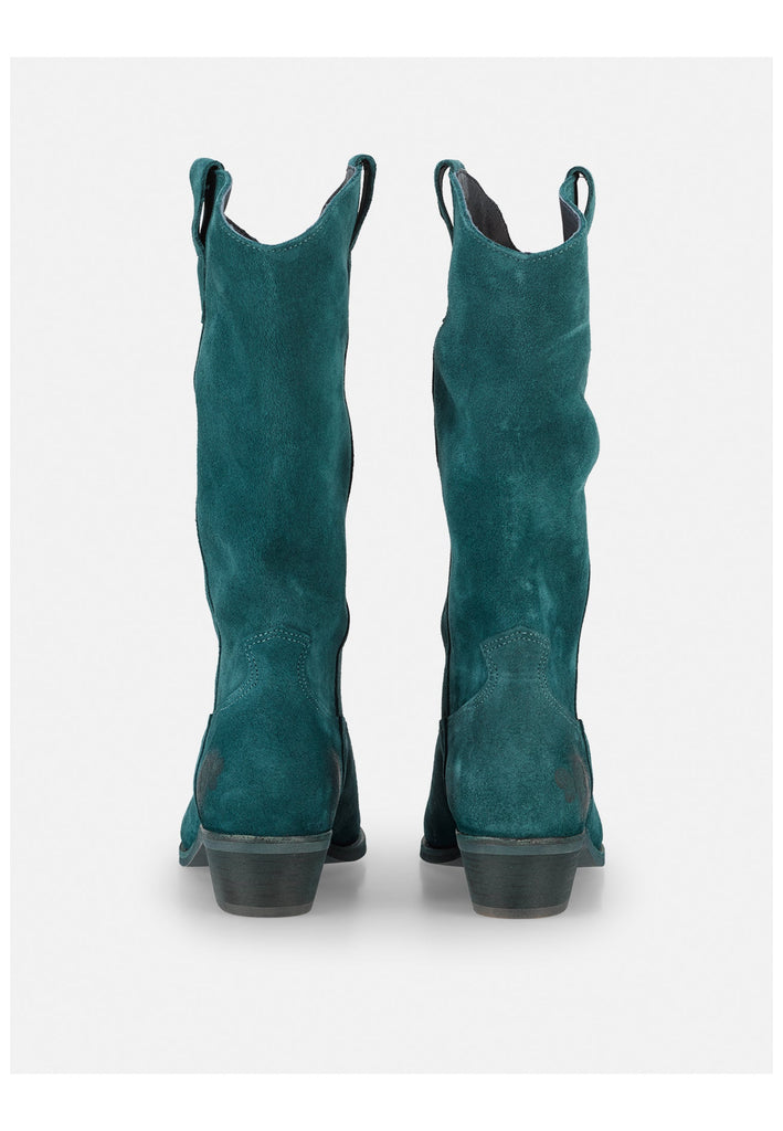 FELMINI Stiefel Leder Petrol