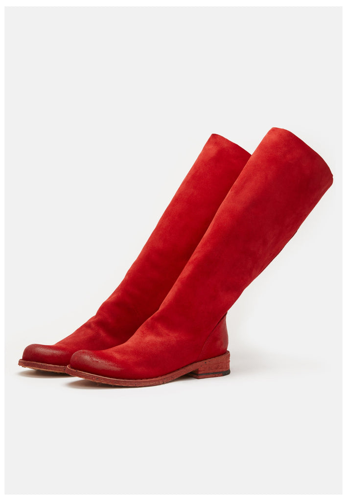 FELMINI Stiefel Leder Rot