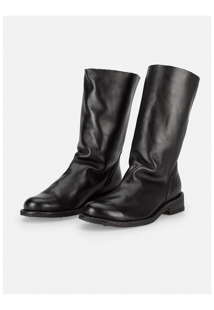 FELMINI Stiefel Leder Schwarz