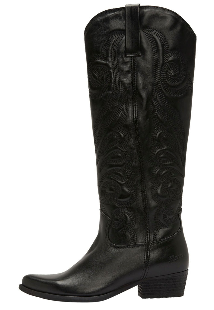 FELMINI Stiefel Leder Schwarz