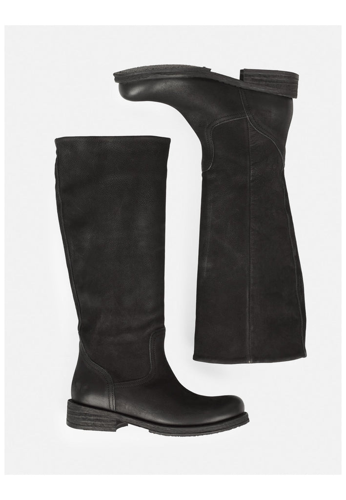 FELMINI Stiefel Leder Schwarz