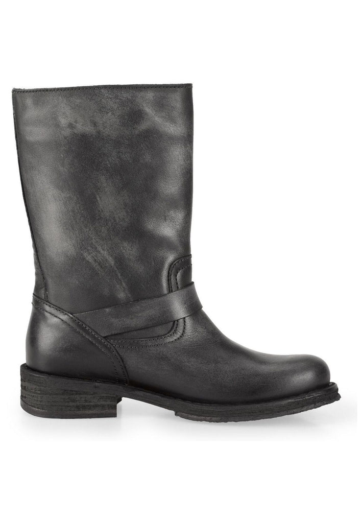 FELMINI Stiefel Leder Schwarz