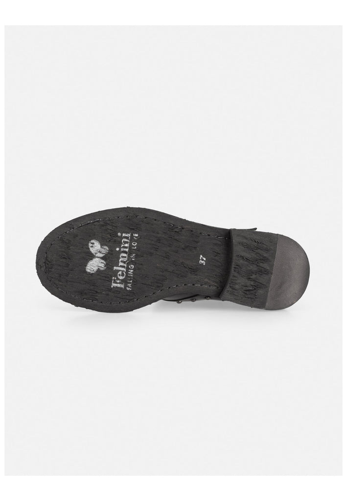 FELMINI Stiefel Leder Schwarz