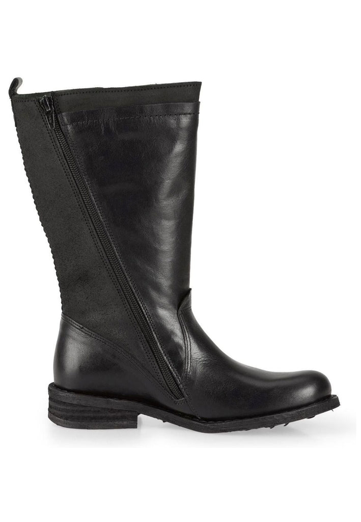 FELMINI Stiefel Leder Schwarz
