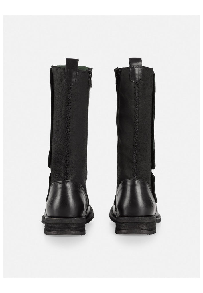 FELMINI Stiefel Leder Schwarz