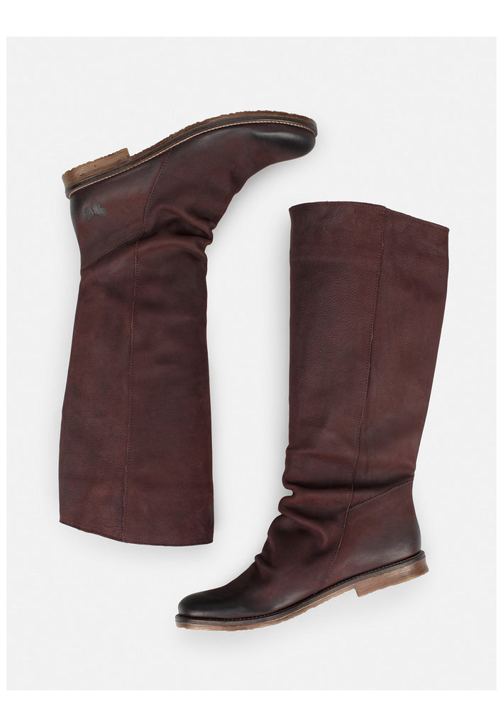 FELMINI Stiefel Leder Schwarz