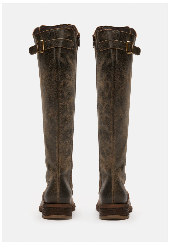 FELMINI Stiefel Leder Tobacco