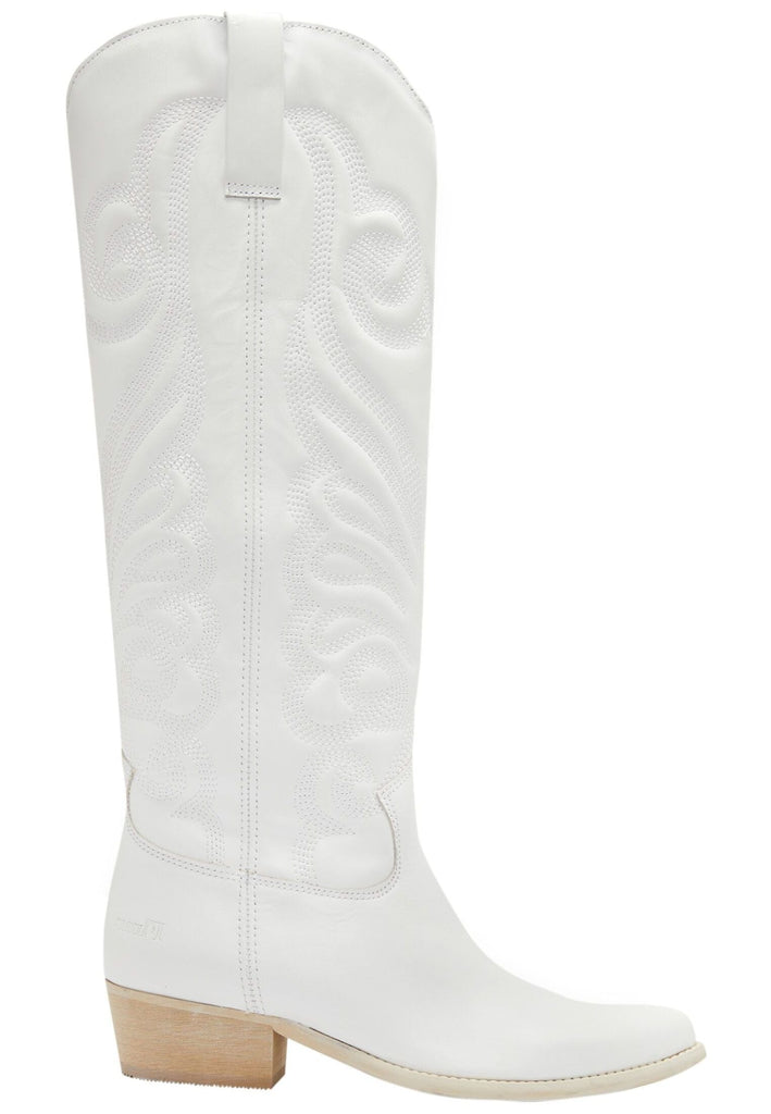 FELMINI Stiefel Leder Weiß