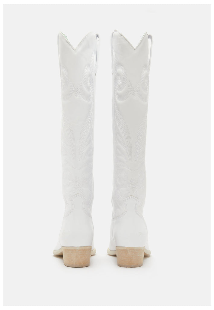 FELMINI Stiefel Leder Weiß