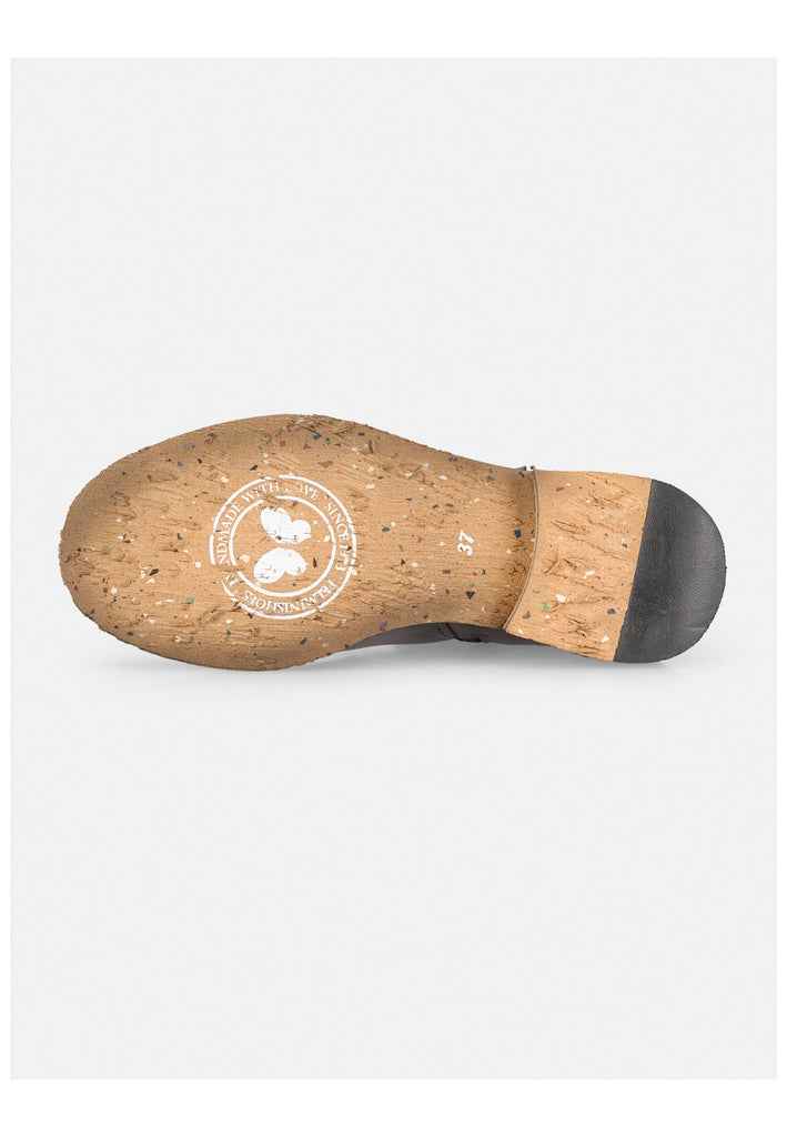 FELMINI Stiefel Veloursleder Braun/Grau