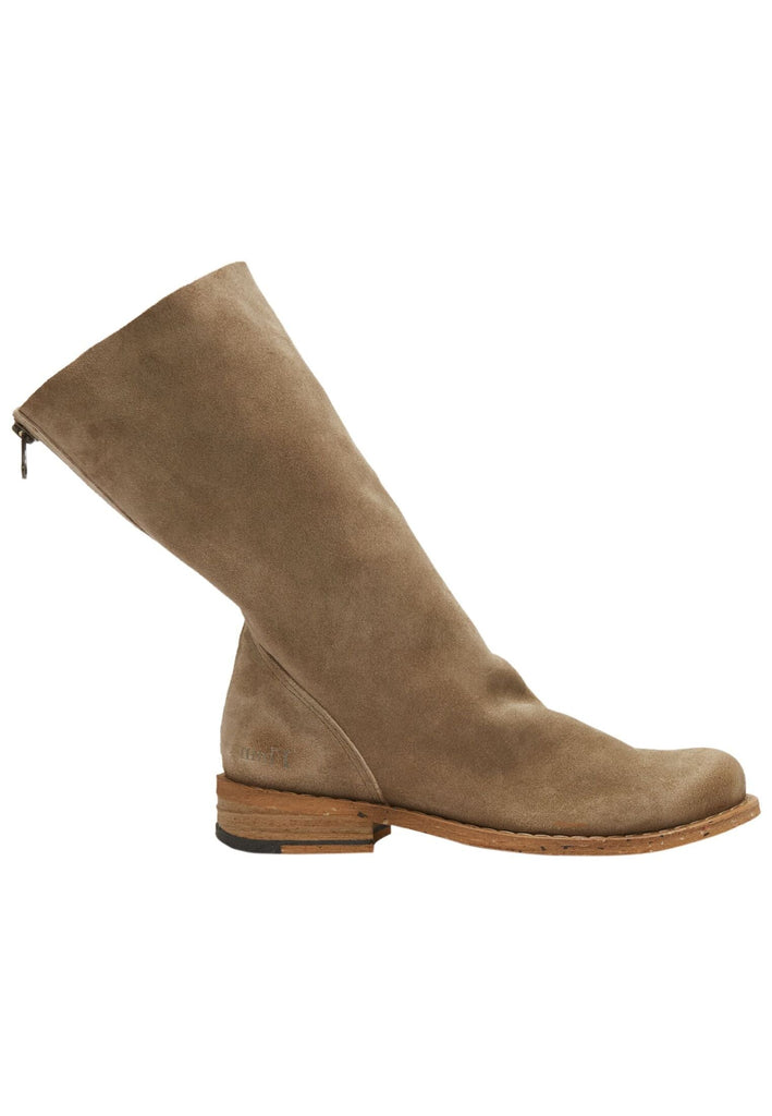 FELMINI Stiefel Veloursleder Braun/Grau