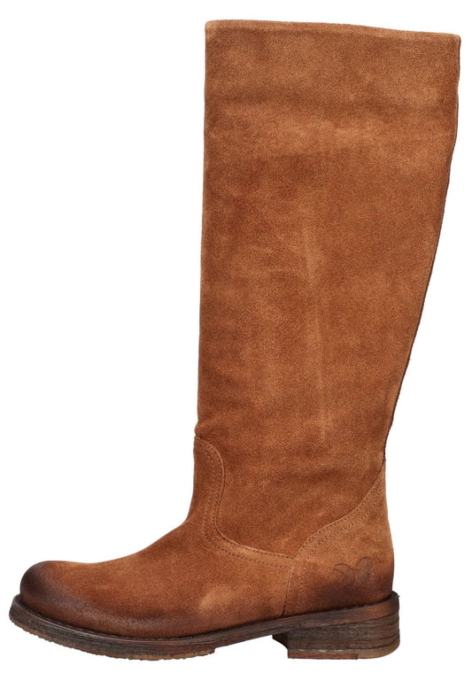 FELMINI Stiefel Veloursleder Cognac