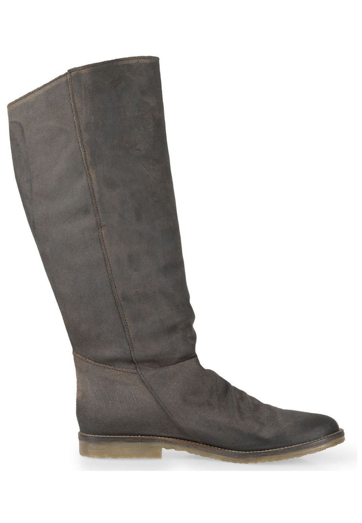 FELMINI Stiefel Veloursleder Dunkelgrau